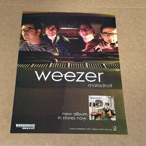 Weezer - Maladroit - Music Print Promo Advertisement - 2002